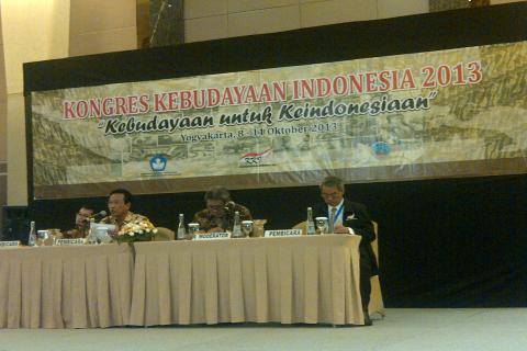 Kongres Kebudayaan Indonesia, Wamenbud: Kebudayaan sebagai Panglima