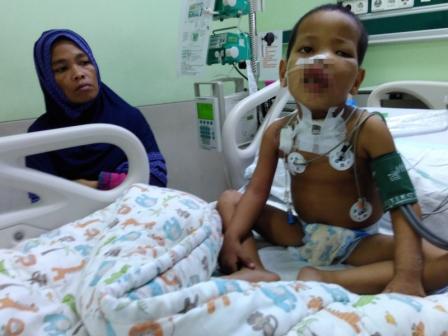 Kondisi Penderita Kanker Asal Aceh Singkil