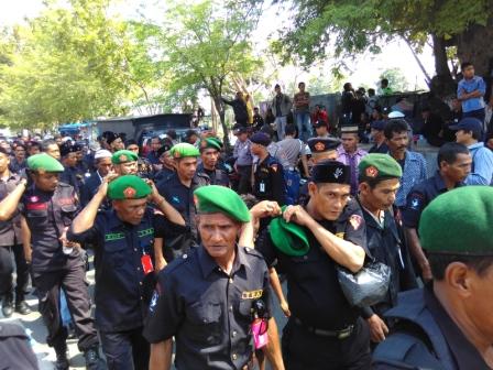 DPR Aceh Kedatangan Ribuan Anggota TRA