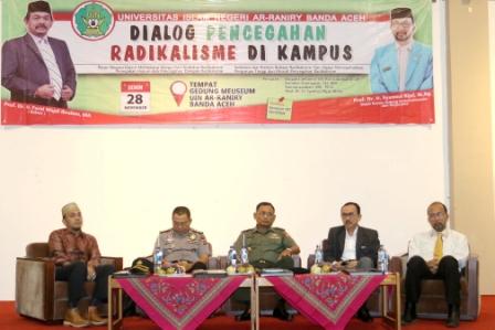 UIN Ar-Raniry Gelar Dialog Pencegahan Radikalisme