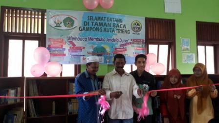 Mahasiswa Ilpus dan IPI Aceh Bangun Taman Baca Masyarakat