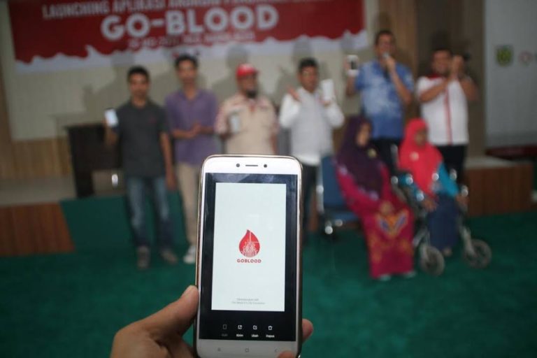 BFLF Launching Aplikasi Go-Blood Pertama di Indonesia