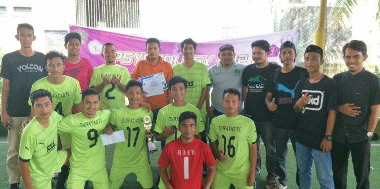 Biofatar FC Tekuk Esbobet di Laga Final Psikologi Cup