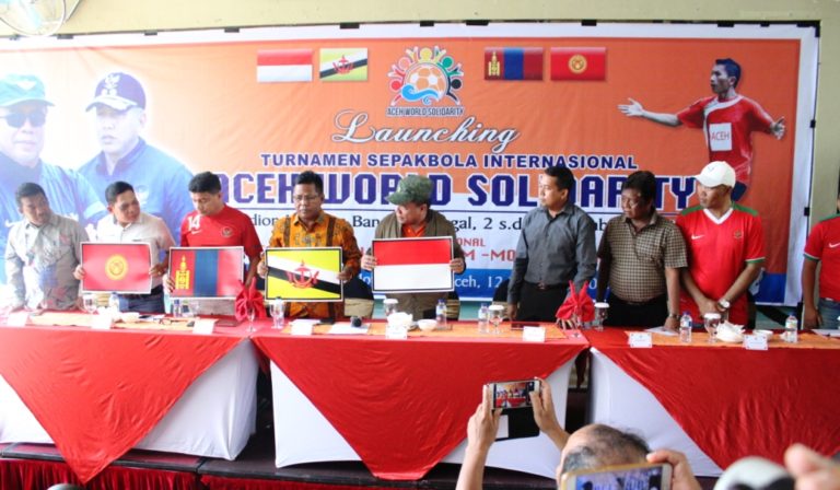 Empat Negara Ikut Aceh Word Solidarity Cup 2017