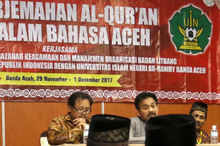 Penerjemahan Alquran ke Dalam Bahasa Aceh Rampung