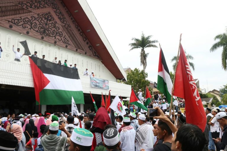 Gerakan Rakyat Aceh Anti Israel Gelar Aksi di DPRA