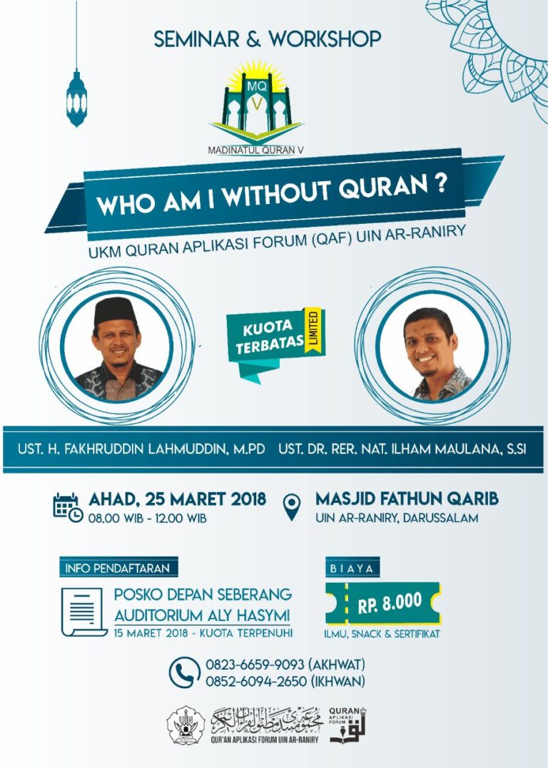 QAF Bakal Gelar Seminar Quran 25 Maret Mendatang