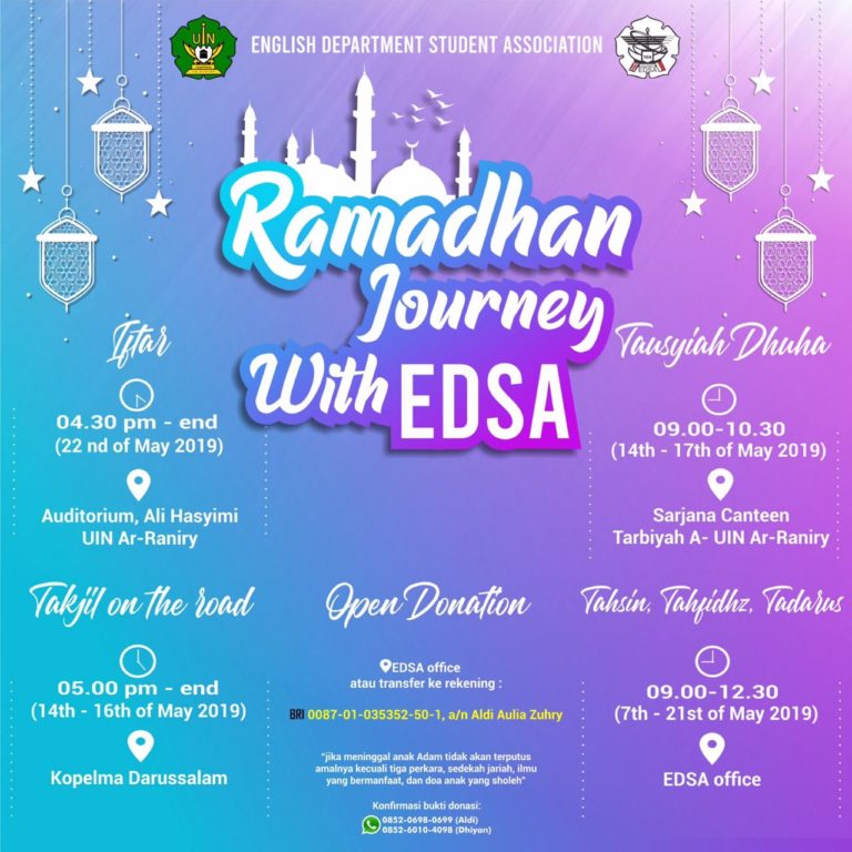 Ramadhan Journey with EDSA, Cara Mahasiswa Sambut Bulan Suci