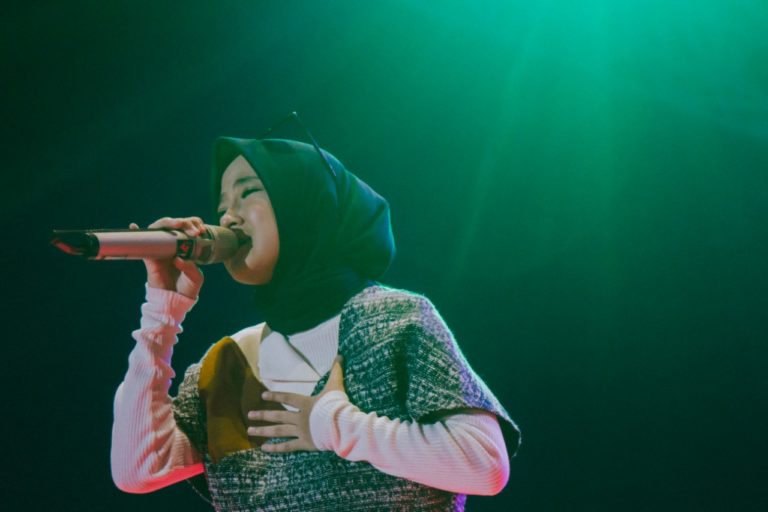 Foto: Kemeriahan Konser Nissa Sabyan di Banda Aceh.