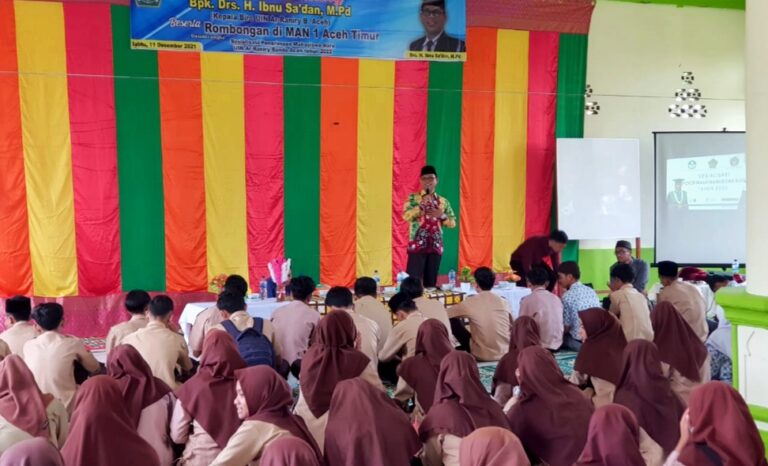 UIN Ar-Raniry Gelar Sosialisasi PMB Tahun 2022 di Aceh Timur