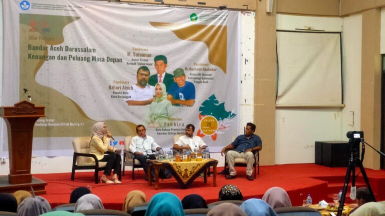 BPCB Aceh Bersama FAH UIN Ar-Raniry Gelar Talk Show Jalur Rempah