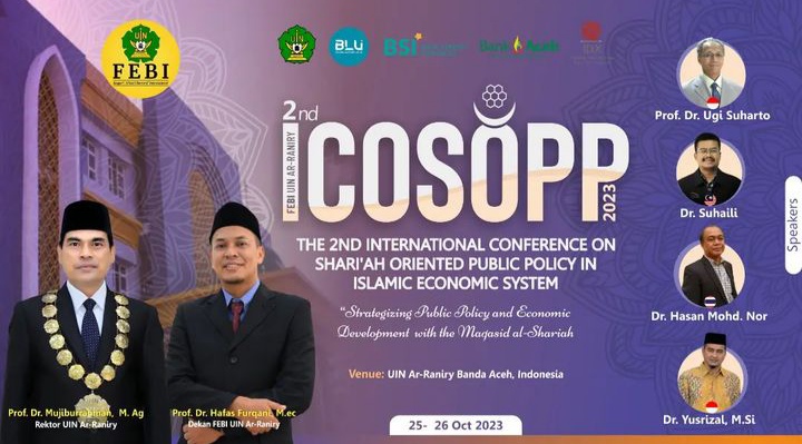 Bahas Kebijakan Publik Berbasis Syariah, FEBI UINAR Gelar ICOSOPP