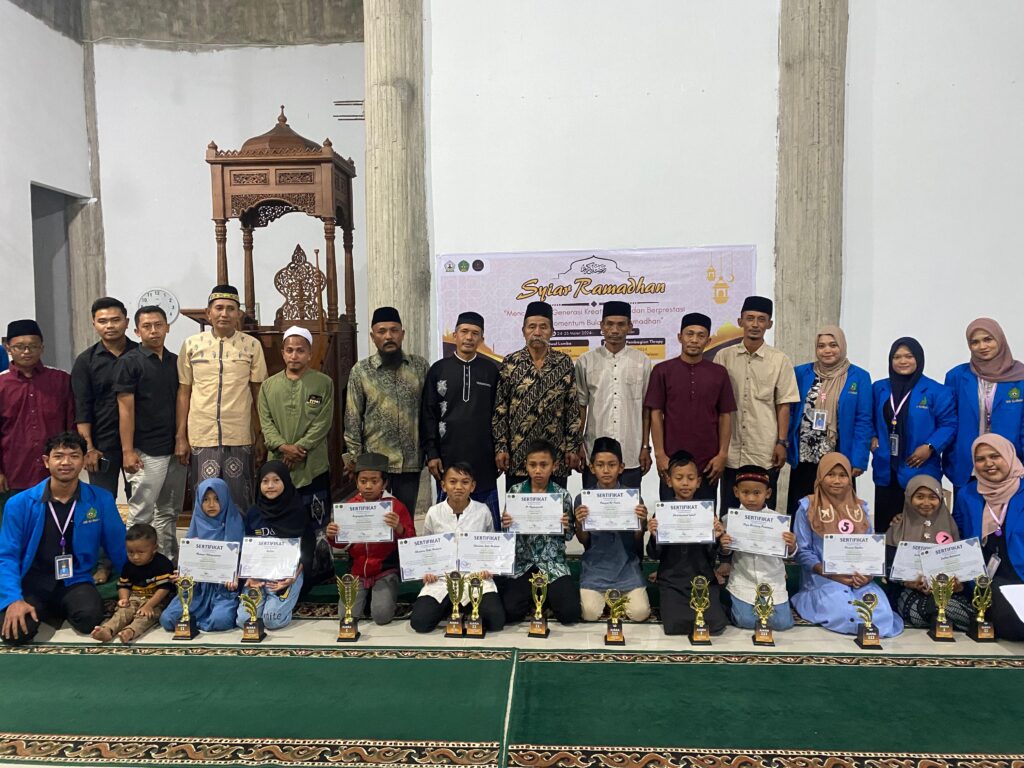 Mahasiswa KPM Desa Suka Makmur Adakan Lomba Islami Syiar