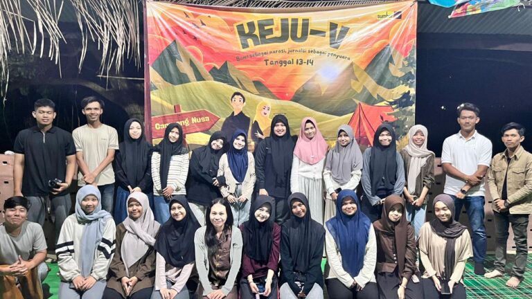 Perkuat Solidaritas Antar Anggota hingga Alumni, UKM Sumberpost UIN Ar-Raniry Gelar KeJu ke V