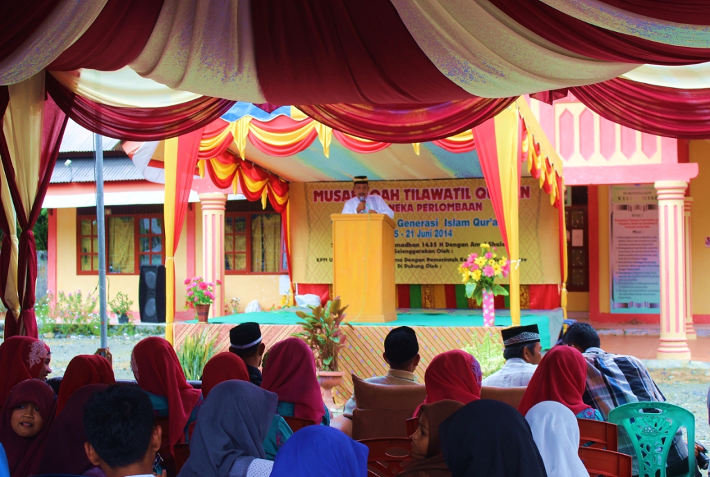 Mahasiswa KPM UIN Ar- Raniry Gelar MTQ Di Kuala Bate