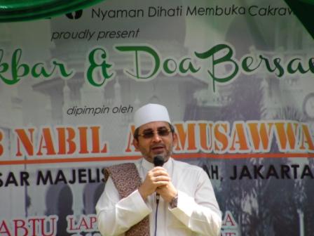 Guru Besar Majelis Rasulullah Jakarta : Manusia Harus Sabar