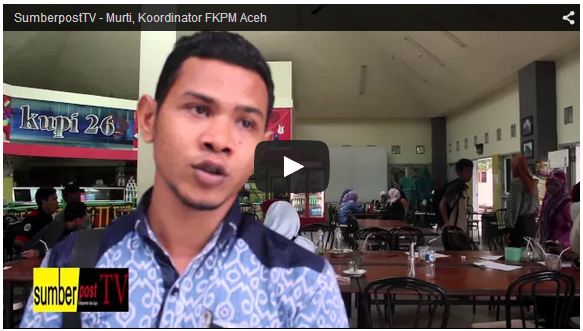 SUMBERPOST TV – Murti, Ketua Forum Komunikasi Pers Aceh