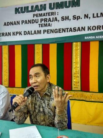 Wakil Ketua KPK Ajak Masyarakat Jadi Jurnalis Warga Untuk Berantas Korupsi