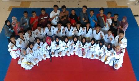 Atlet Taekwondo Aceh Besar Adakan Seleksi POPDA