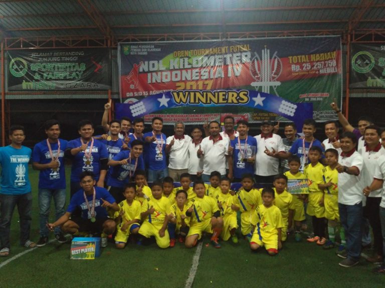 Kulam FC Juara Turnamen Futsal Nol Kilometer