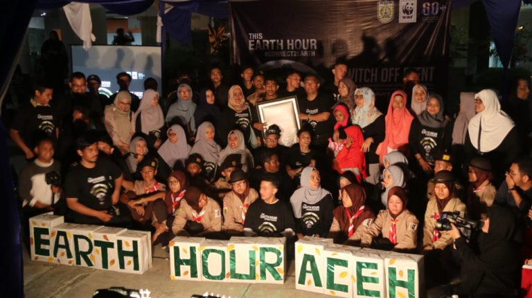 Earth Hour Aceh 2019: Kampanye Hemat Listrik dan Jaga Satwa