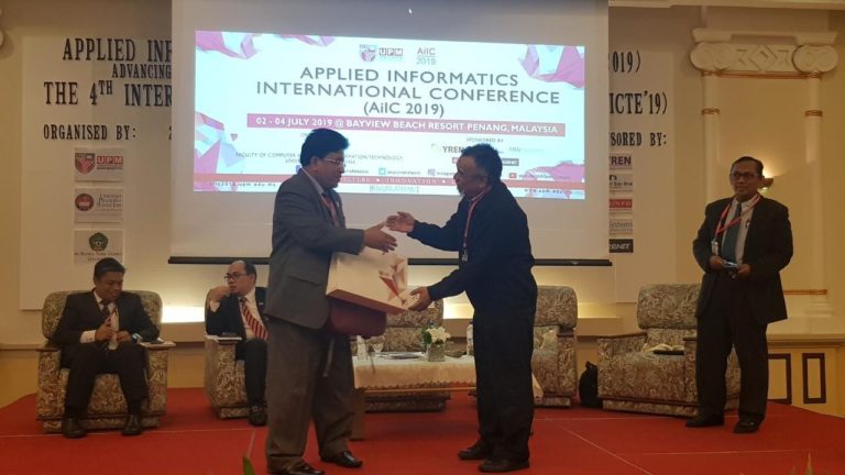Prodi PTI UIN Ar-Raniry Gandeng Rektor Jadi Pembicara ICTE 2019 Malaysia.