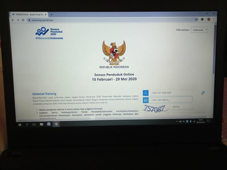 Ayo Sukseskan Sensus Penduduk Online 2020