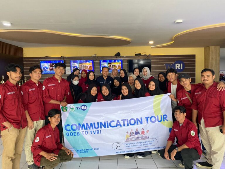 HMP KPI Adakan Communication Tour ke TVRI Aceh