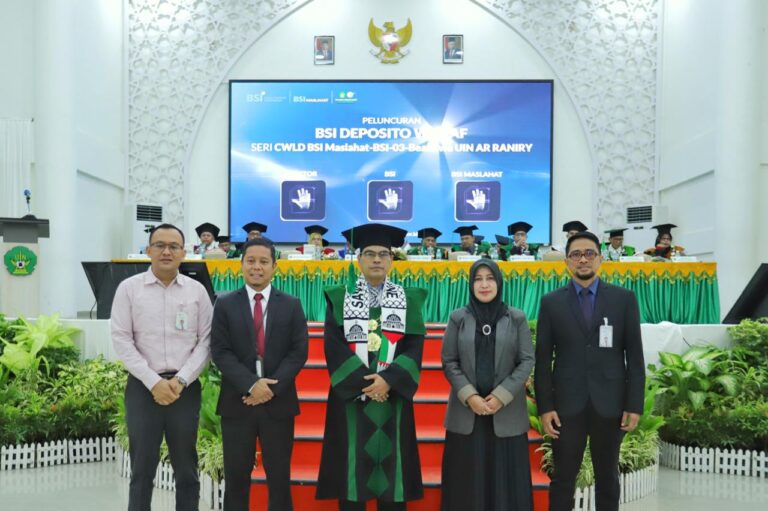 UIN Ar-Raniry Luncurkan Deposito Wakaf, Kumpulkan Infak Rp19 Juta pada Wisuda Gelombang III 2024