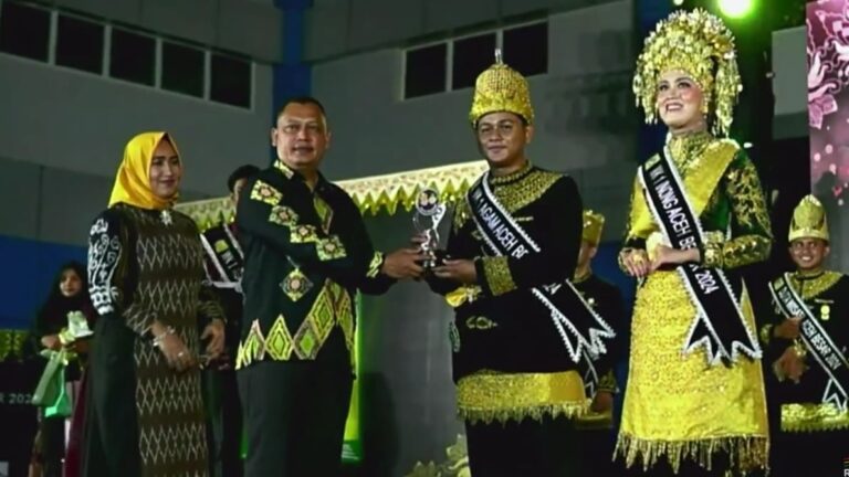 Mahasiswa KPI UIN Ar-Raniry Raih Wakil I Duta Wisata Aceh Besar 2024