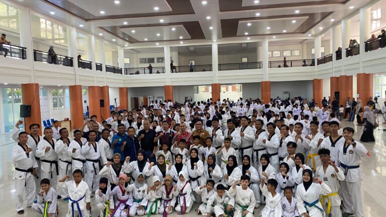 UKM Taekwondo Gelar UKT se-Aceh Besar