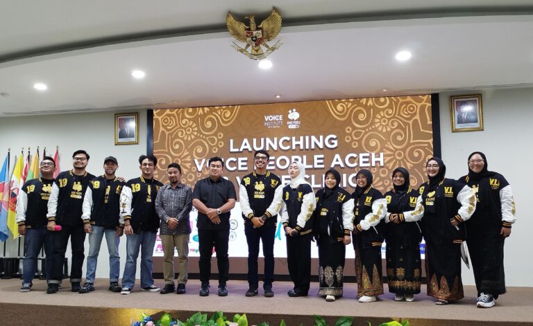 Wadahi Industri Suara Bertaraf Nasional, Voice People Aceh Diresmikan