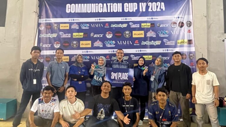 Ganda Putri KPI UIN Ar-Raniry Raih Medali Perunggu di Communication Cup IV