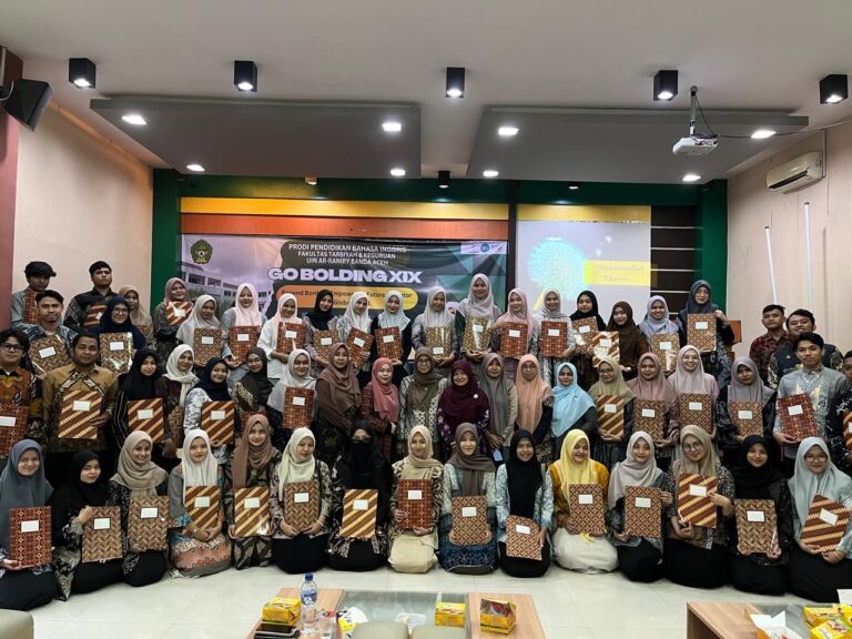 Prodi PBI UIN Ar-Raniry  Gelar Go Bolding XIX