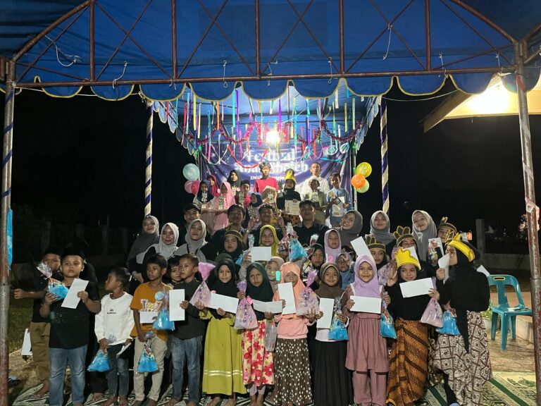 Mahasiswa KPM UIN Ar-Raniry Gelar Festival Anak Saleh di Gampong Barabung