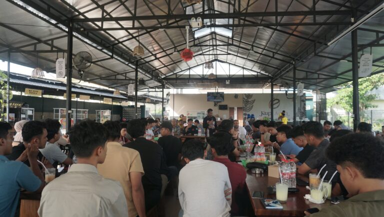 Senator Azhari Cage Buka Diskusi Dengan Mahasiswa, Bahas polemik 4 Pulau