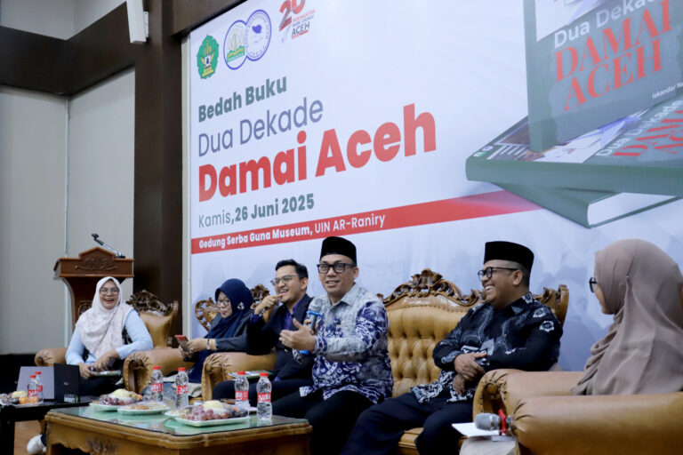 Membangun Perdamaian Berkelanjutan, Bedah Buku Dua Dekade Damai Aceh