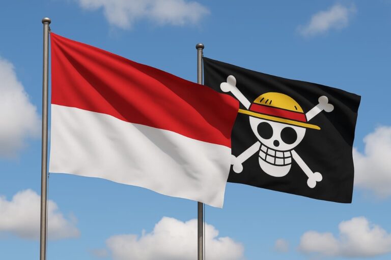 Trend Mengibarkan Bendera  One Piece Menjelang HUT 80 RI, Ada Apa?