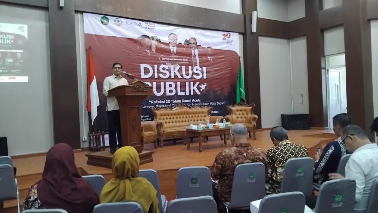 20 Tahun Pasca Perdamaian Aceh, UIN Ar-Raniry Gelar Diskusi Publik