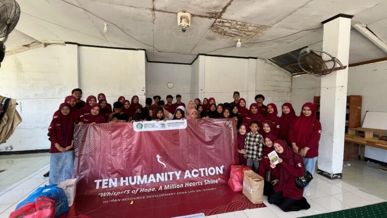 EDSA PBI UIN Ar-Raniry Gelar “TEN Humanity Action” di Rumah Singgah Anak Binaan Bumi Moro