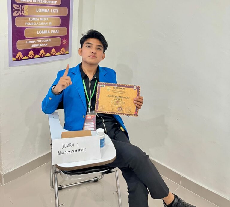Mahasiswa Perbankan Syariah UIN Ar-Raniry Raih Juara 1 Lomba Bioentrepreneurship Tingkat Nasional di Ajang Bioexpo 2025