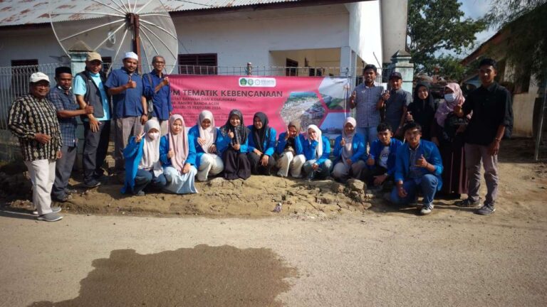 FDK UIN AR-RANIRY LAKSANAKAN KPM-PKM TEMATIK KEBENCANAAN, KOLABORASI INTERNASIONAL