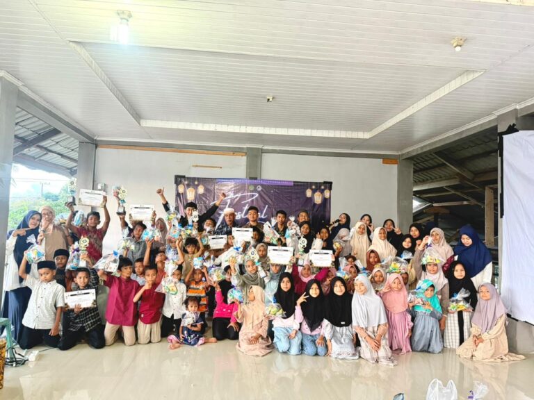 KPM UIN Ar-Raniry Banda Aceh Sukses Gelar Festival Ramadhan Meriah di Desa Blangkrueng