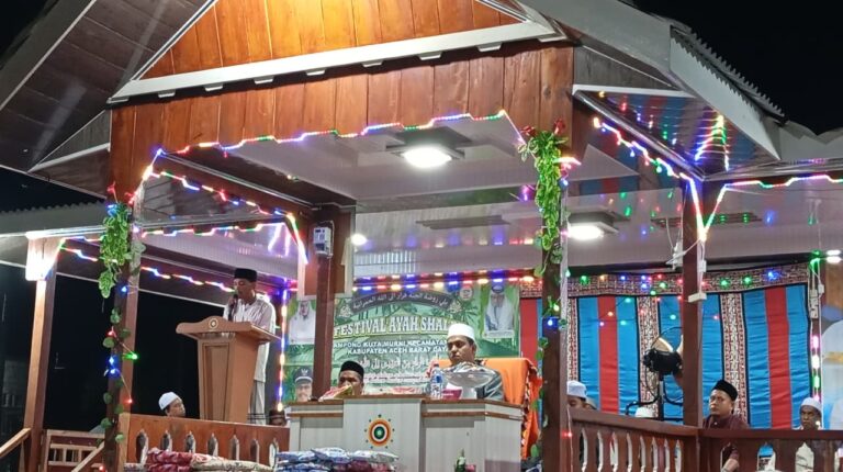 Pemerintah Desa Kuta Murni Abdya Kembali Gelar Festival Ayah Sholeh Ke-2