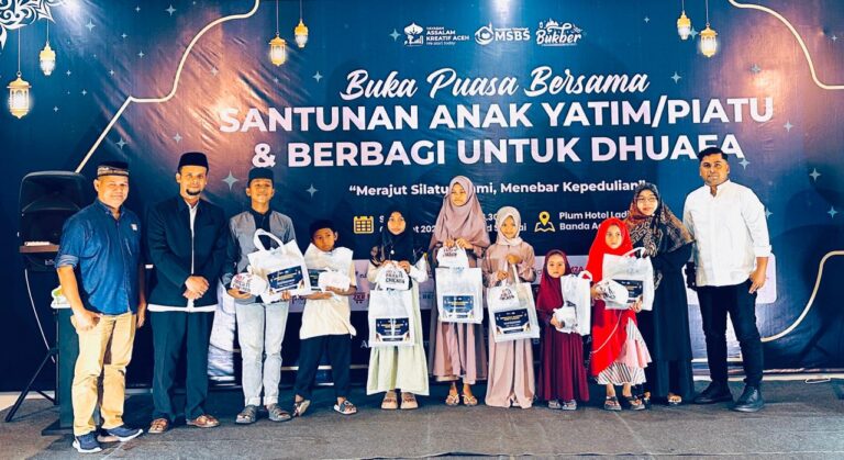 Pererat Silaturahmi Ramadan, Yayasan Assalam Kreatif Aceh Santuni Anak Yatim dan Dhuafa