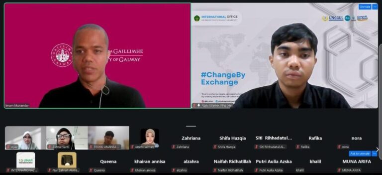 UIN Ar-Raniry Kupas Peluang Studi ke Irlandia Melalui Webinar ‘Emerald Dreams’