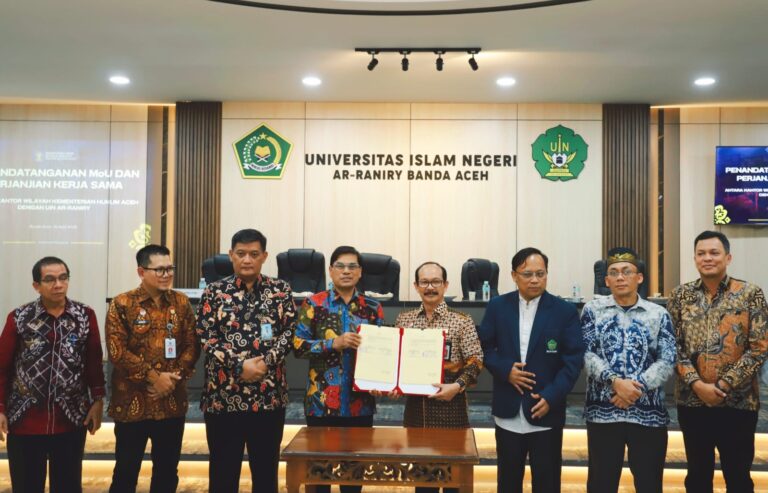 Edukasi Kekayaan Intelektual, UIN Ar-Raniry Perkuat Sinergi dengan Kemenkum Aceh