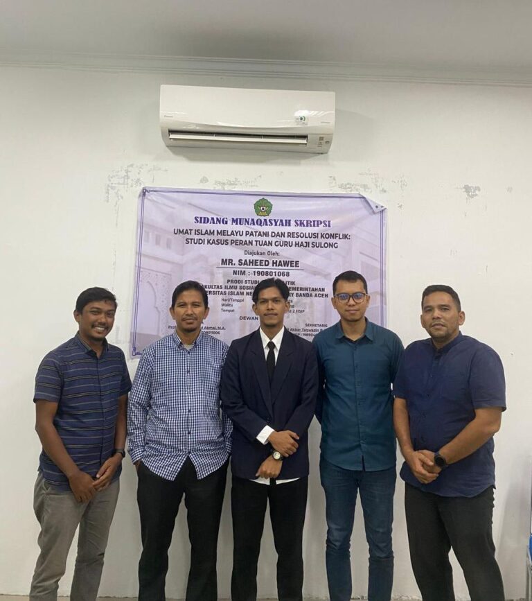 Perjalanan Saheed Hawee Mahasiswa Patani-Thailand yang Berhasil Raih Gelar di UIN Ar-Raniry