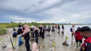Aksi Tanam Mangrove Peringati Hari Lingkungan Hidup Sedunia di Baitussalam