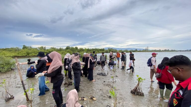 Aksi Tanam Mangrove Peringati Hari Lingkungan Hidup Sedunia di Baitussalam